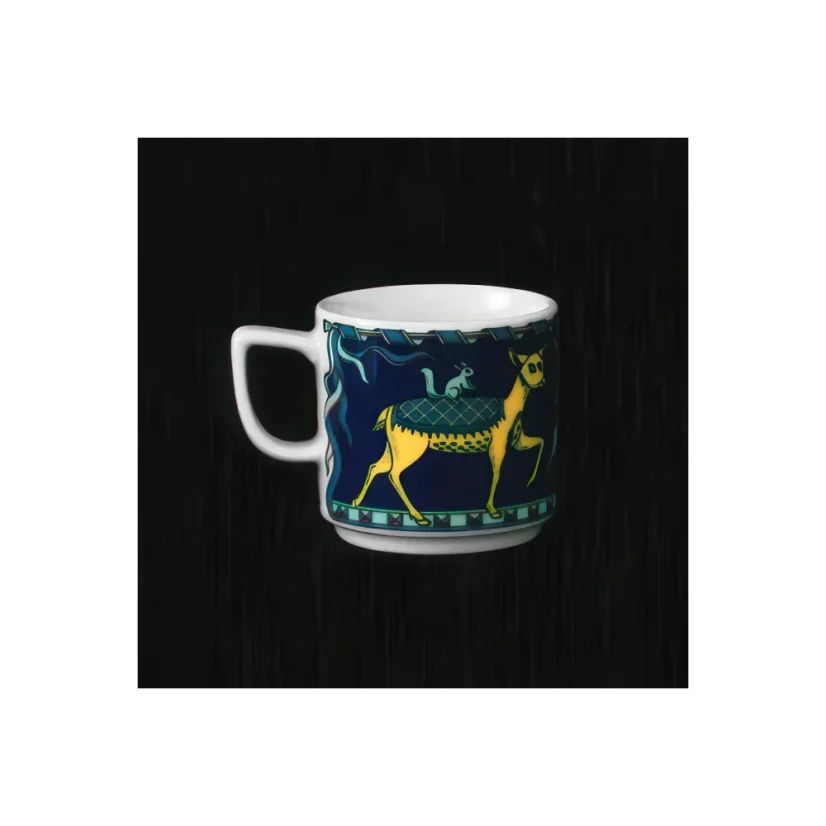 Šálek espresso, Faon, tmavěmodrý, 90 ml, Bopla!