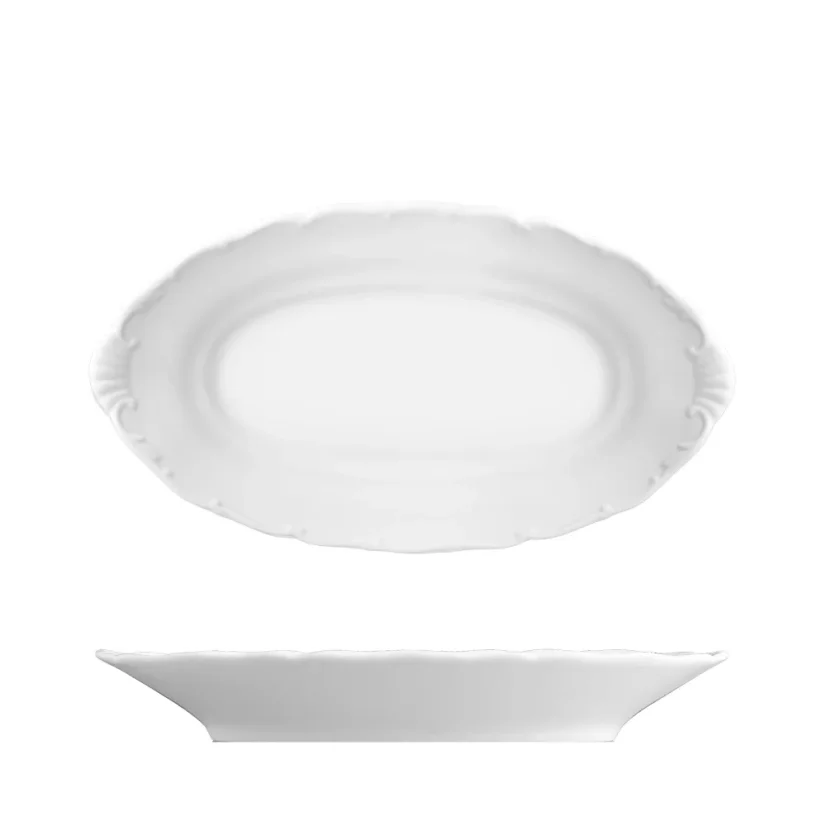 Mísa oválná, bílá, 26 cm, Verona