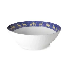 Miska, 23 cm, Zimní dekor - Sobi 