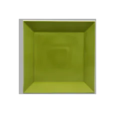 Talíř dezertní, hranatý, světlezelený, 21 cm, Actual Talíř dezertní, hranatý, světlezelený, 21 cm, Actual