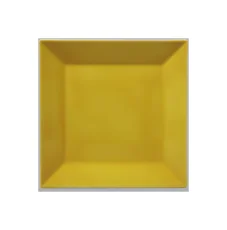 Talíř dezertní, hranatý, žlutý, 21,7 cm, Actual Talíř dezertní, hranatý, žlutý, 21,7 cm, Actual