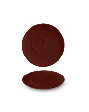 Podšálek excentrický k šálku, hnědý, 16 cm, Le choco 