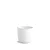 Dvoustěnný hrnek twist raw, bílý, 80 ml, Double wall cups