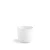 Dvoustěnný hrnek twist glazovaný, bílý, 80 ml, Double wall cups