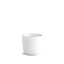 Dvoustěnný hrnek twist raw, bílý, 80 ml, Double wall cups