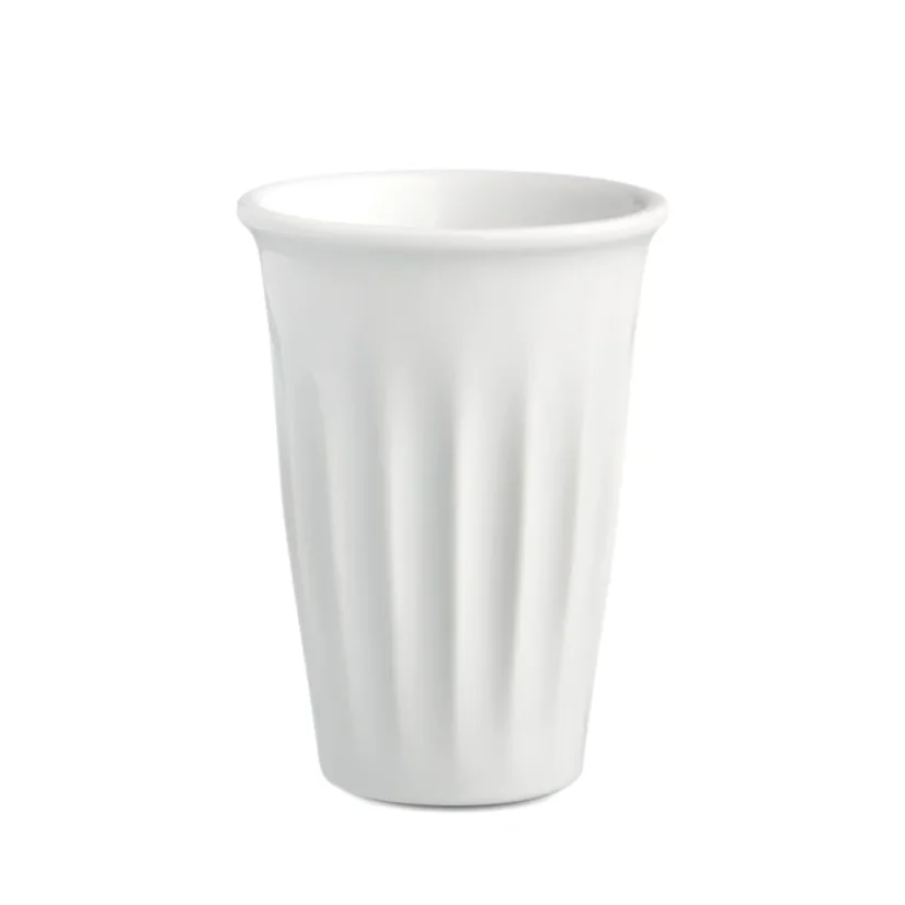 Hrnek, bílý, 250 ml, Coffee to go 