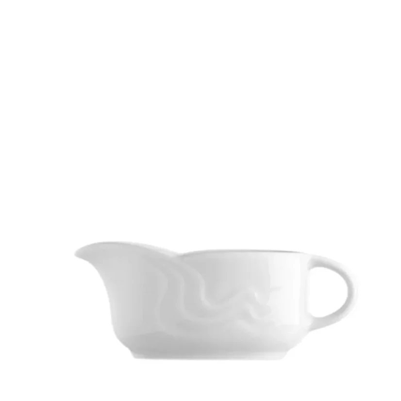 Omáčník oválný, bílý, 100 ml, Melodie 