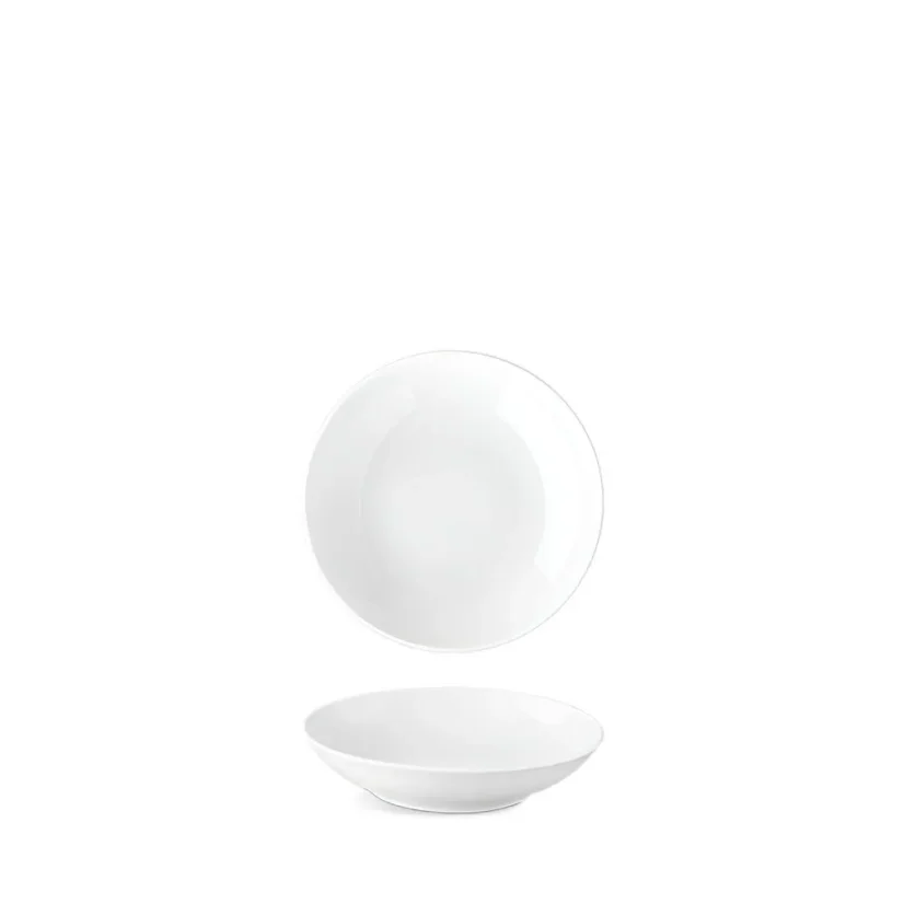 Bílá miska Isabelle, 17 cm