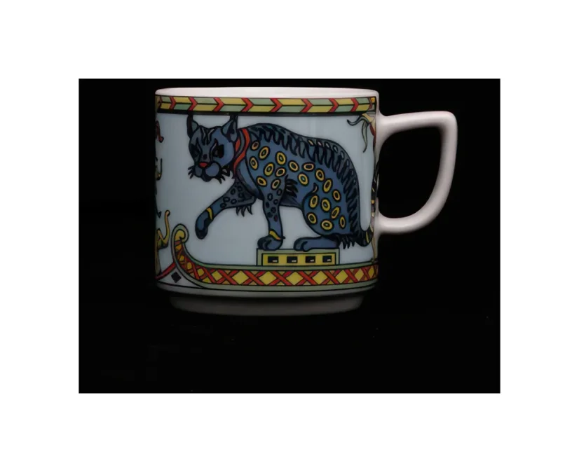 Šálek espresso, Gatto, světlemodrý, 90 ml, Bopla!