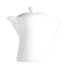 Konvice kávová s víčkem, bílá, 1 l, Daisy 