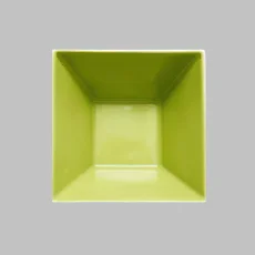 Miska hranatá, světlezelená, 9,2 x 9,2 cm, Actual 