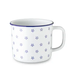 Retro hrnek, modré kytičky, 750 ml, Retro mugs Retro hrnek, modré kytičky, 750 ml, Retro mugs