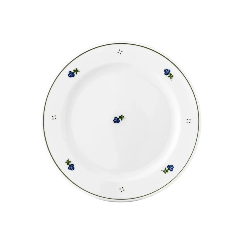 Talíř dezertní, modré kvítky, 19 cm, Josefine