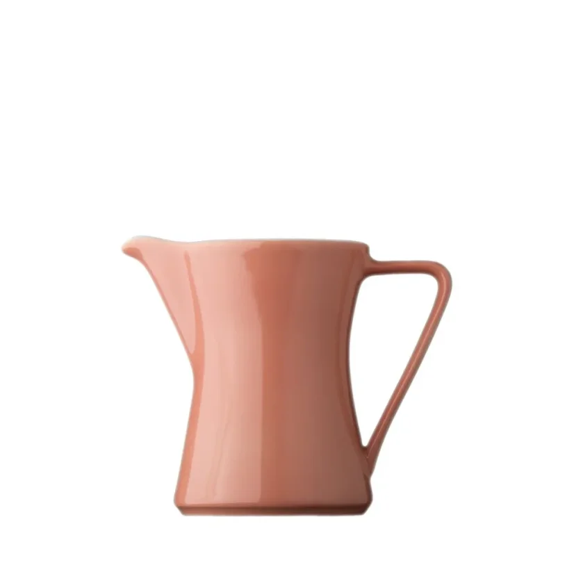 Porcelánová mlékovka Daisy v lososové barvě, objem 190 ml