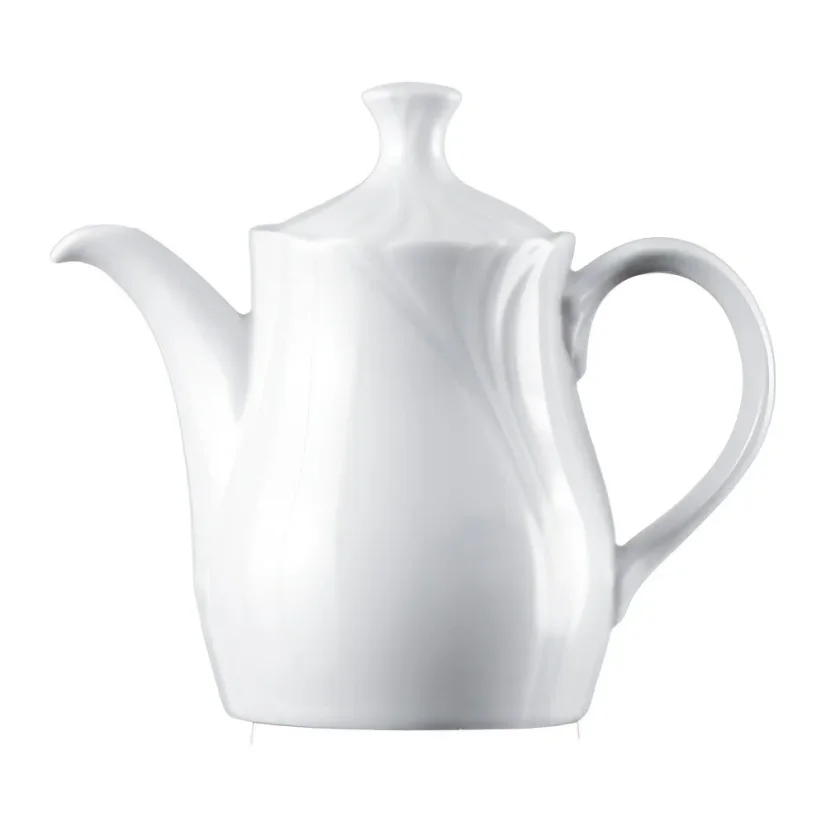 Konvice kávová s víčkem, bílá, 0,35 l, Désirée 