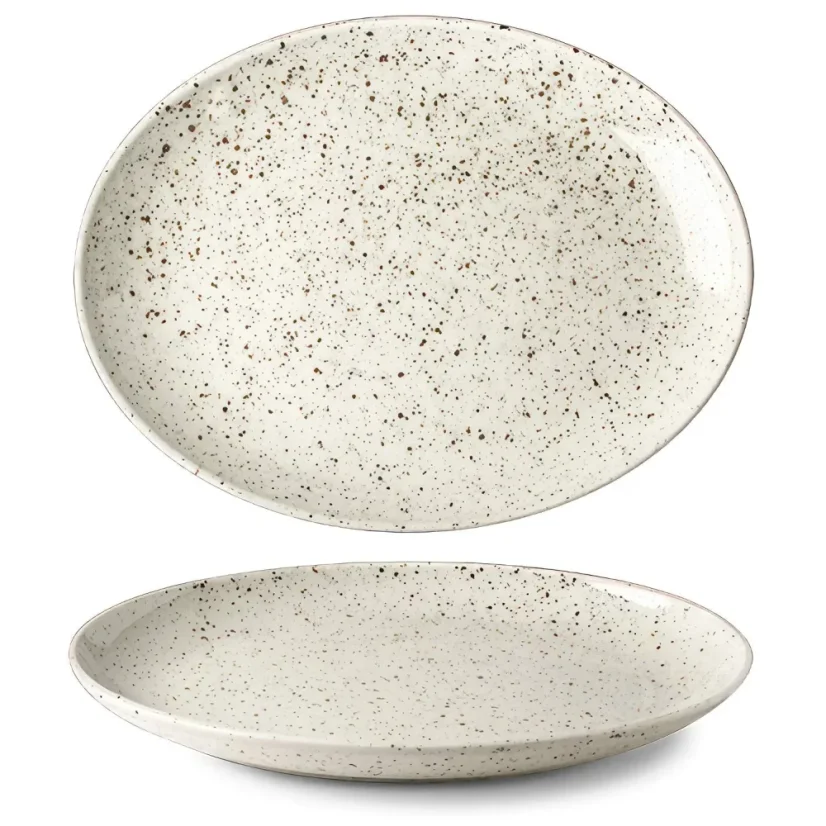 Podnos oválný, krémový, 32 cm, Lifestyle Podnos oválný, krémový, 32 cm, Lifestyle