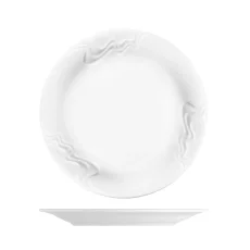 Talíř mělký, bílý, 24,7 cm, Melodie