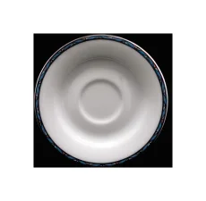 Podšálek, barevný lem, 11 cm, Charleston 