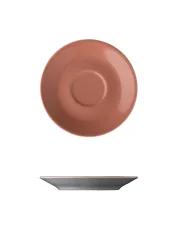 Podšálek k espresso šálku Daisy, lososová barva, průměr 12 cm
