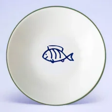 Miska - ryba, 16 cm, Dětský dekor Kamarádi 