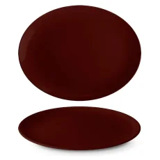Podnos oválný, hnědý, 28 cm, Le choco 