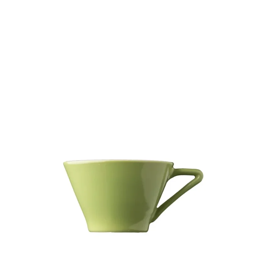 Šálek espresso, olivový, 90 ml, Daisy